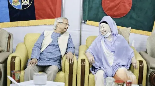 খালেদা জিয়া ও প্রধান উপদেষ্টা